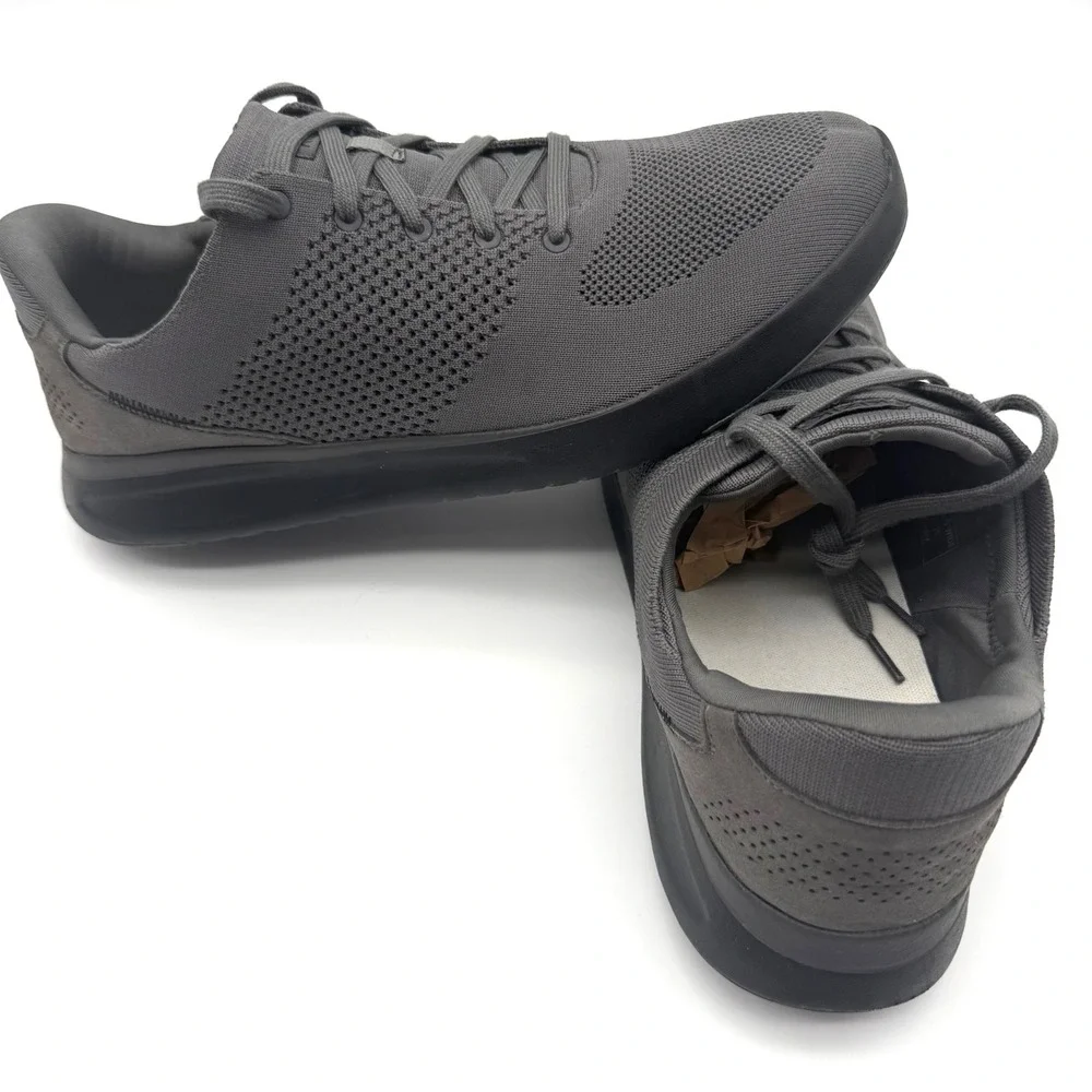 EUC Kizik Men's 14 Wide Women's 15.5 Wide Gray Hands Free Sneakers